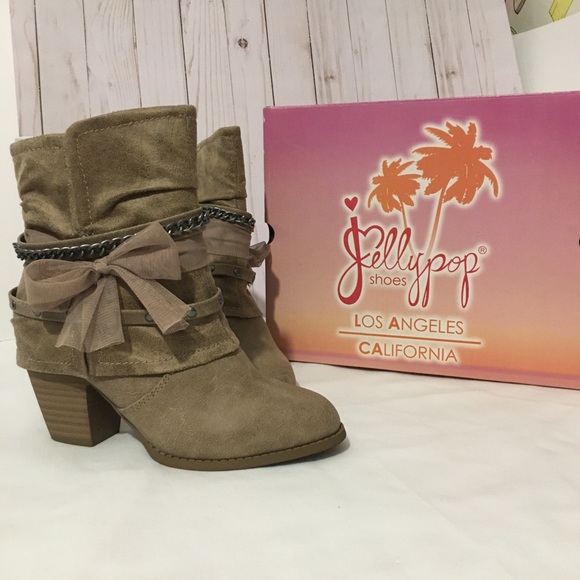Jellypop Shoes - Jellypop La ankle faux suede ankle boots
